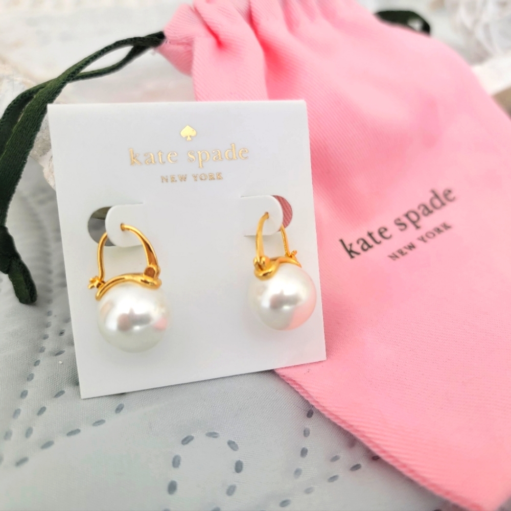 Kate Spade Faux Pear Drop Earrings